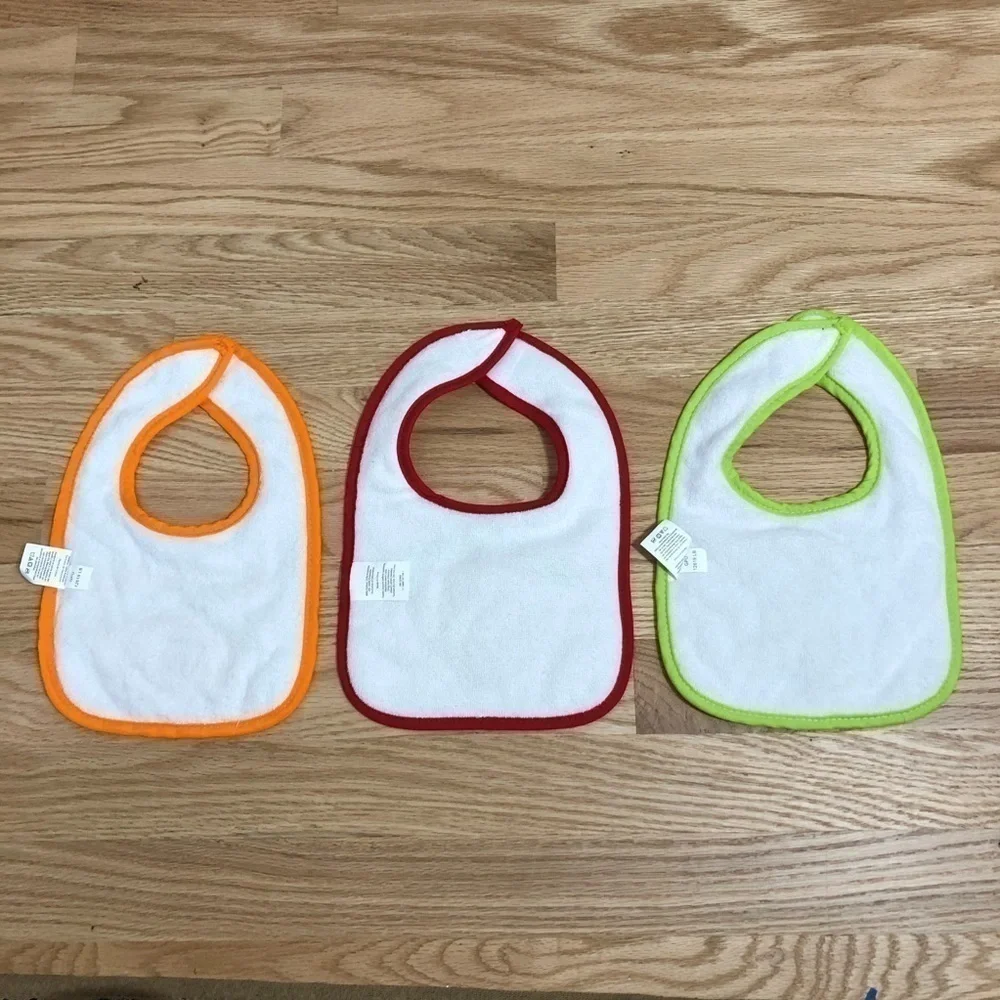 My 1st Halloween Christmas Easter Bibs NWOT